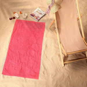 Sarah Anderson Palmiye Mercan Plaj Havlusu