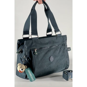 Nemo Bags Kadın Çapraz Askılı Omuz Çantası Çok Cepli Ayarlanabilir 33X23CM + Anahtarlık Hediyeli