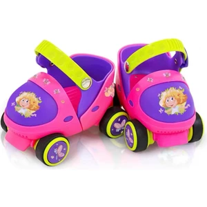 Love Home Unisex Çocuk Yeni Başlayan Paten Seti - Pembe (Yurt Dışından)