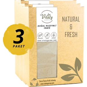 Vitaly Gurme Doğal Ruşeymli Irmik +8 Ay Bebek Ek Gıda 3'lü Paket 3X500G