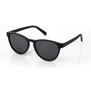 Siyah Yuvarlak Kemik Retro Unisex Güneş Gözlüğü PL22KG007R001