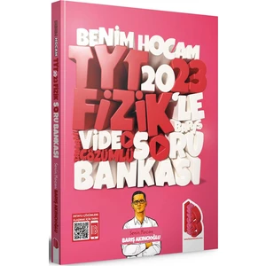 Benim Hocam Yayınları TYT 2023 Fizik Tamamı Video Çözümlü Soru Bankası
