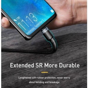 Cafule Pd2.0 100W Hızlı Şarj Type-C Kablo (2 Metre) (Siyah)