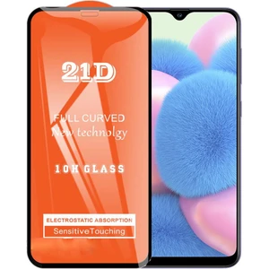 Samsung Galaxy A30S Ekran Koruyucu 21D Tam Kaplayan Kavisli