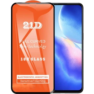 Oppo Reno 5 Ekran Koruyucu 21D Tam Kaplayan Kavisli
