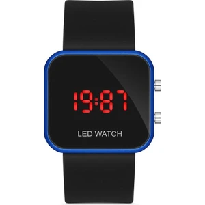 Aqua Di Polo 1987 Unisex Siyah Silikon Kordonlu Dijital Kol Saati APWR033004