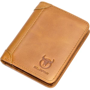 Bull Captain QBS031 Erkek Cüzdan - Açık Kahverengi (Yurt Dışından)