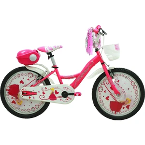Vision Princesse 20" Jant Vitessiz V-Fren Pembe Çocuk Bisikleti