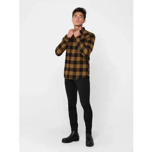 Only & Sons Onsgudmund Ls Checked Shırt Noos Monks Robe