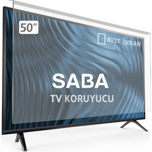 Best Ekran Saba SB50F352 Tv Ekran Koruyucu - Saba 50" Inç 126 Ekran Koruma Paneli