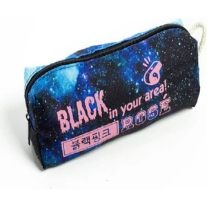 Gökyüzü Baskılı Blackpink Kalemlik Makyaj Çantası
