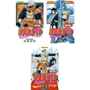 Naruto 3-4-5. Ciltler Manga Seti - Masaşi Kişimoto