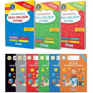 2. Sınıf Bilsem Sınavı 3'lü Hazırlık Seti Seviye 3-4-5