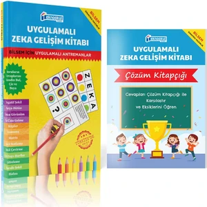 1. Sınıf Bilsem Sınavı Hazırlık Uygulamalı Zeka Gelişim Kitabı