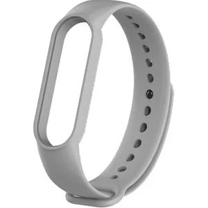 Amazfit Band 5-6 Için Silikon Kordon Gri