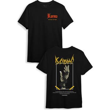 Karma t shirt best sale