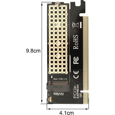 M-Key Pcıe M.2 Nvme Dönüştürücü SSD Pcı Express Gen3 Tam Hız Fiyatı