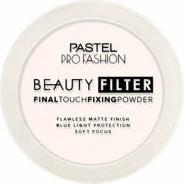 Pastel Vancl 11 Gr Transparan Makyaj Sabitleyici Pudra Soft Focus Özelliğiyle Ciltte Parlamayı