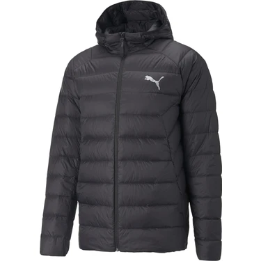 Puma PackLite Hooded Down Erkek Siyah Kapüşonlu