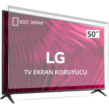 Best Ekran Lg 50" Inç 127 Ekran Koruyucu - Lg 50UP77006LB Tv Ekran