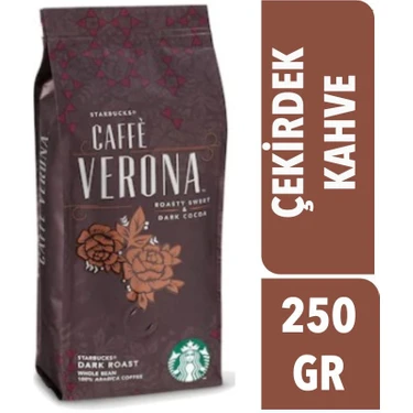 Starbucks Verona %100 Arabica Çekirdek Kahve 250 gr Fiyatı