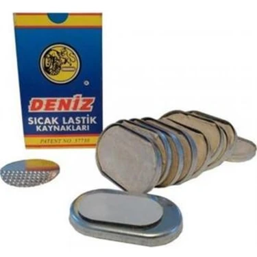 Motobisikletim Deniz Sıcak Lastik Kaynak [yama] 10'lu Paket Krom Renkli Dayanıklı Malzeme ile