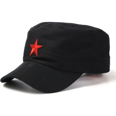 Mood Agenda Yıldızlı Fidel Castro Che Guevara Şapkası Siyah