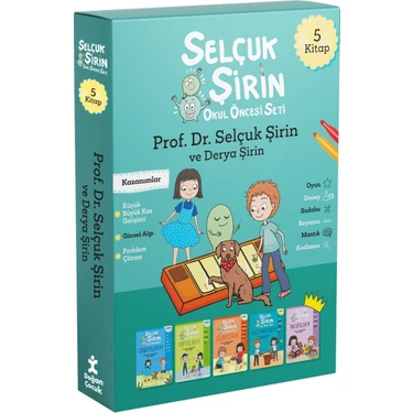 Selçuk Şirin Okul Öncesi Kutulu 5 Kitap Set - Selçuk Şirin – Derya