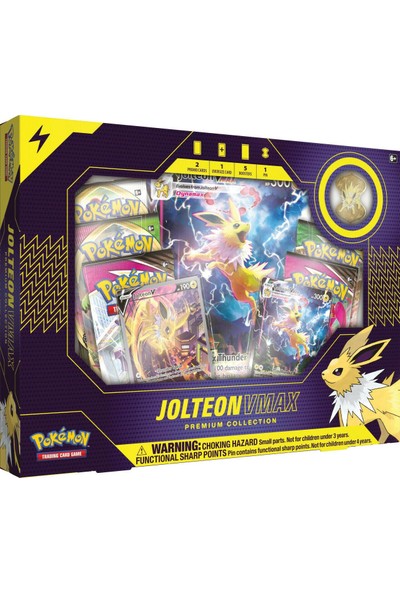 Pokemon Tcg Jolteon Vmax Premium Collection Box