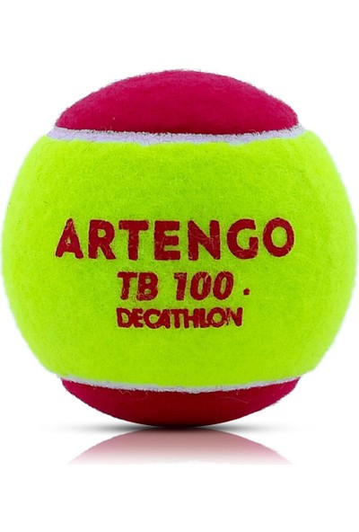 Artengo TB100 Tenis Topu Yeşil Kırmızı 1 Adet Itf Onaylı