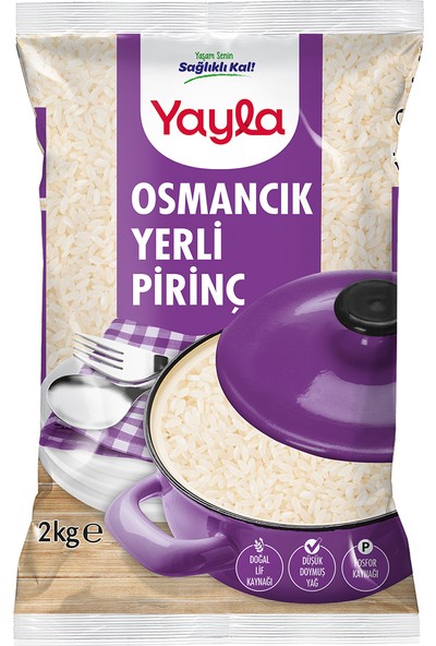 Yayla Osmancık Pirinç 2 Kg