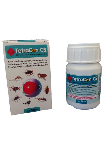 KULSAN Tetracon Cs Konsantre Genel Haşere Böcek Ilacı 50 ml