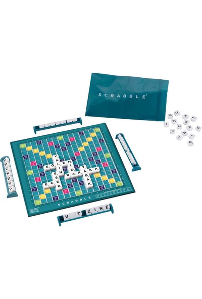 Scrabble Seyahat Boyu Türkçe Kutu Oyunu CJT14