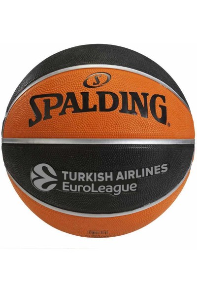 Spalding TF-150 Basketbol Topu Euroleague Turkish Airlines Euro/turk Size:7