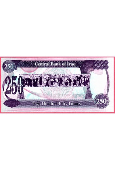 TL Irak 250 Dinar Çil