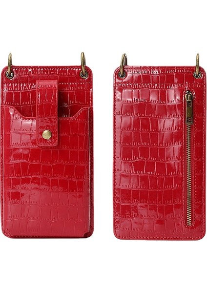 Yeni Çok Fonksiyonlu Crossbody Dikey Mini Tek Omuz Madeni Para Cüzdanı (Yurt Dışından)