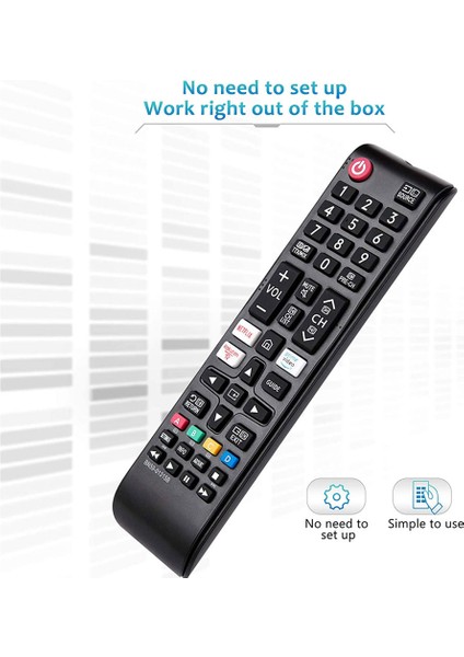 Samsung Uyumlu UE49RU7100USTK Tv Kumanda fırsatları