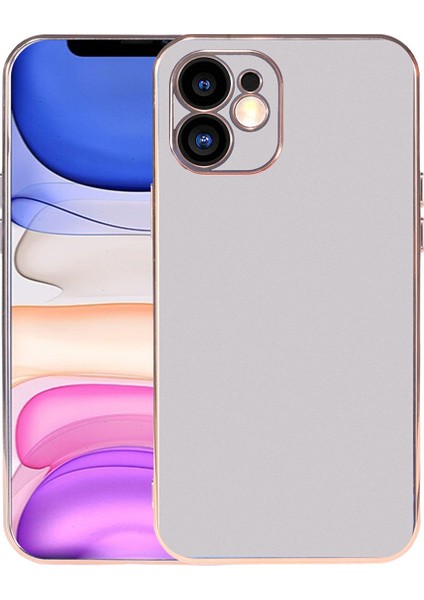 Apple iPhone 11 Lazer Kenarlı Viyana Kılıf + Kırılmaz Ekran Koruyucu