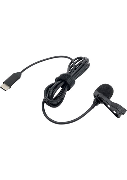 INSTA360 One R Için Klip Audio Mic Kamera Röportaj Videosu Lavalier Lapel Mikrofon Type C (Yurt Dışından)