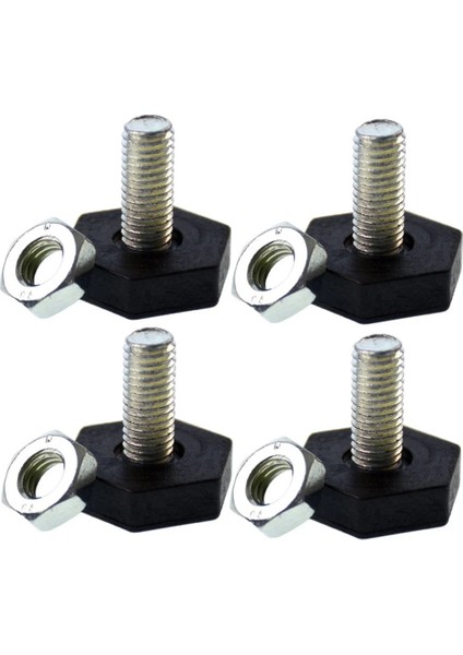 Candy Uyumlu Çamaşır Makinesi Ayağı Kaymaz Ayarlı Ayak 4 Lü Seti Ölçülere Dikkat Ediniz