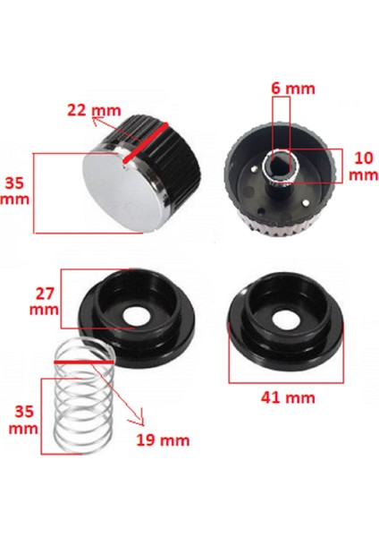 Arçelik Düğme 4 Lü Takımı Ankastre Set Üstü Ocak Düğmesi Beyaz Yaylı Görselle Eşleştiriniz fiyatları