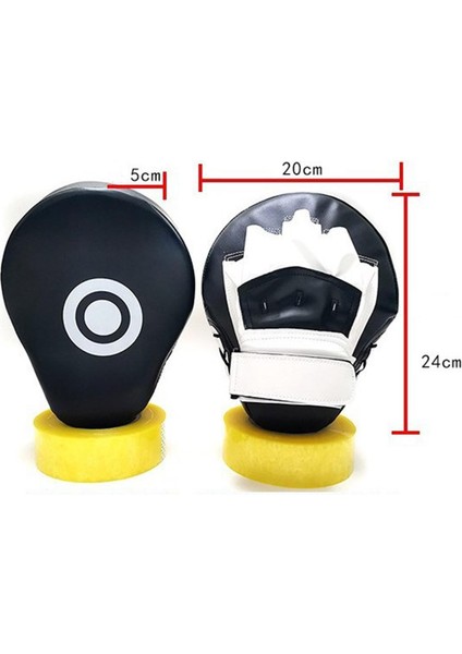 Kick Boks Kavisli Odak Mitts Strike Pad Karate Dövüş Sanatları Kalkanı Eldiven 240CM (Yurt Dışından9(Yurt Dışından)