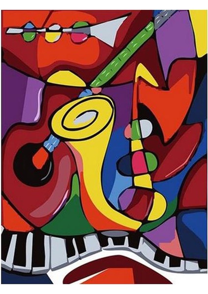 Picasso Sayılarla Boyama Seti 40X50CM