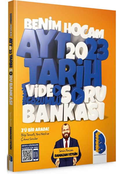 2023 AYT Tarih Tamamı Video Çözümlü Soru Bankası