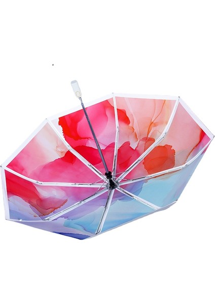 Illüstrasyon Otomatik Şemsiye (Yurt Dışından)