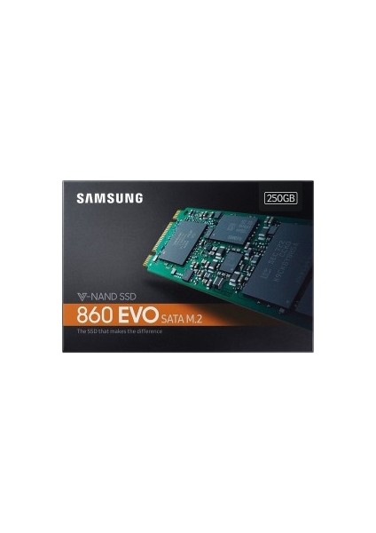 250GB Samsung 860 550/520MB/S Evo 2 MZ-N6E250BW SSD