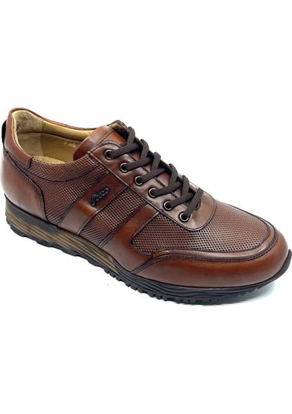 Hakiki Deri Taba Kışlık Sneaker Erkek Ayakkabı 2513 45