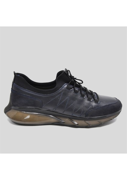 Lacivert Erkek Spor Sneaker Air Taban 9743 848
