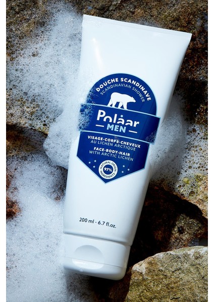 Men Scandinavian Shower Gel - 3'ü 1 Arada Duş Jeli