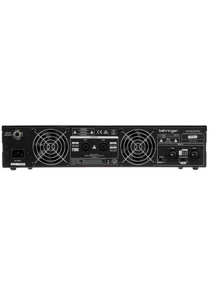 NX6000 6000W 2 Kanal Power Amfi